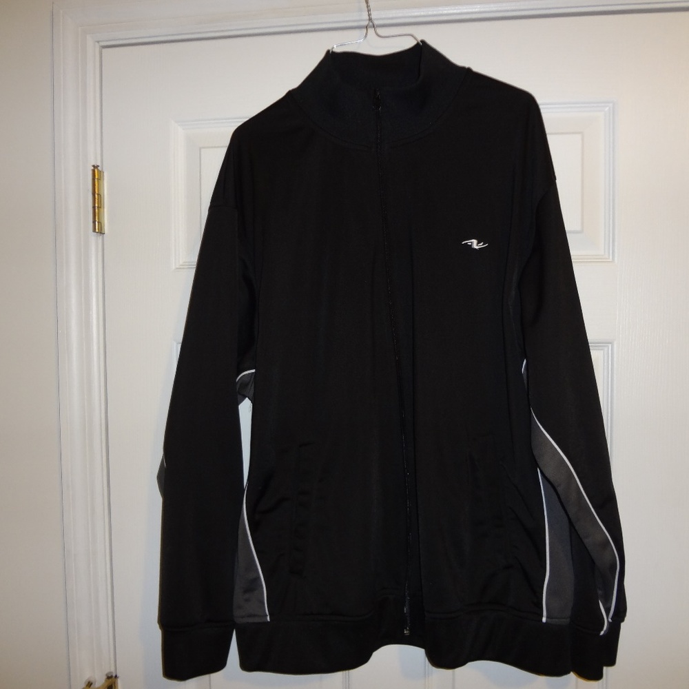 Athletic Works Men's Large Black with Gray Jacket